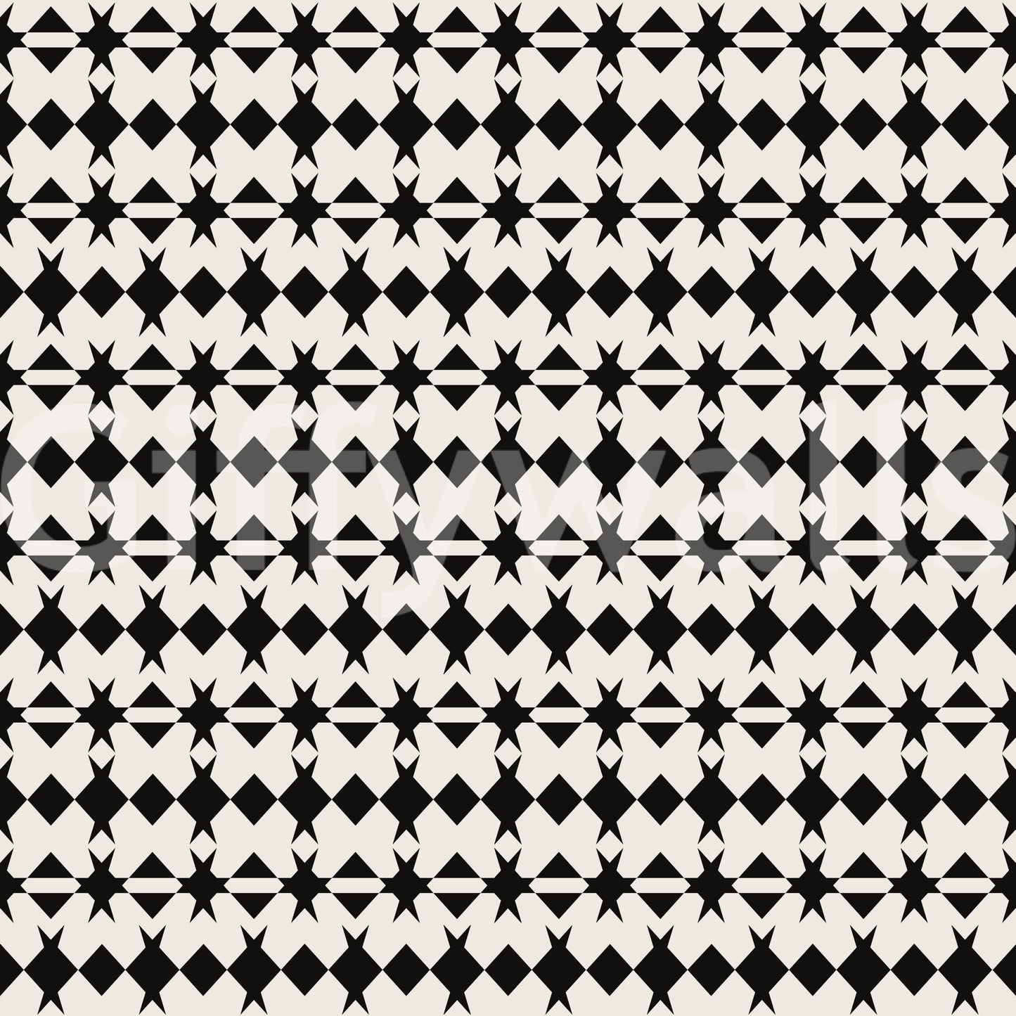 Minimalist Diamond Grid Graphic Wallpaper⁠