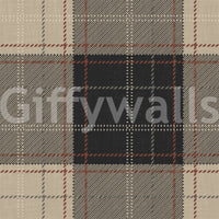 Winter Heritage - Tartan Checkerboard Plaid Block - Bold High Contrast Wallpaper⁠