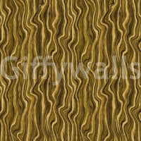 Ochre Abstract Wood Grain Waves Wallpaper⁠