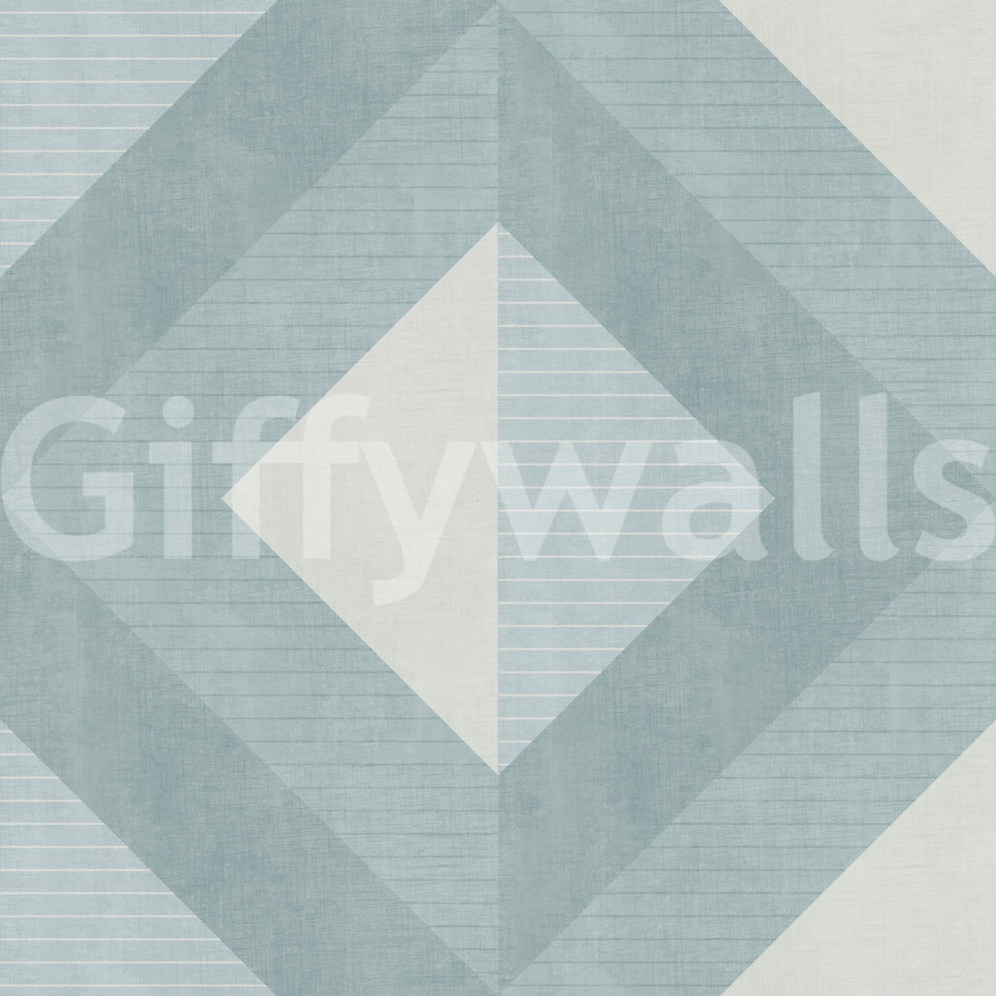Cerulean Geometric Diamond Layer Wallpaper⁠