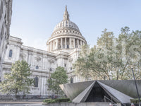 London Skyline Architectural Landmark Wall Mural