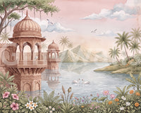 The Swan Lake Pavilion Wall Mural