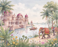 The Maharaja’s Elephant Garden  Wall Mural