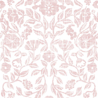 Textured Pink Damask Vine Wallpaper⁠