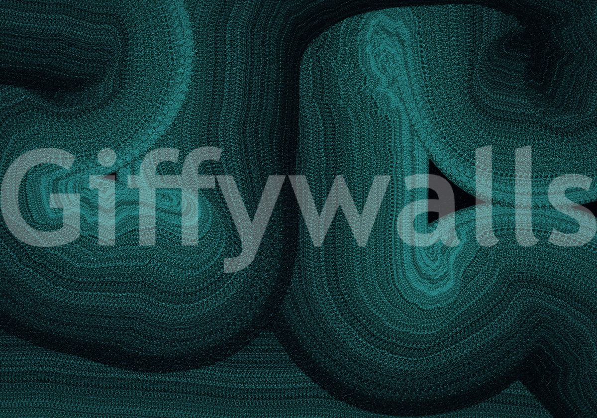 Deep Ocean Swirls Wall Mural