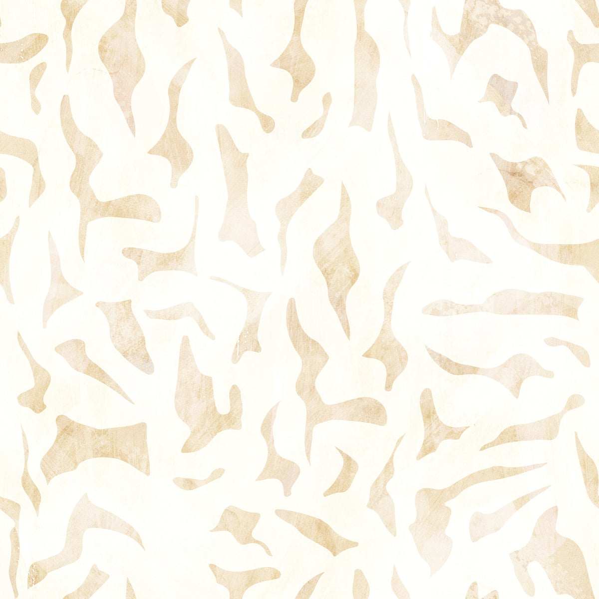 Abstract Organic Sandstone Shapes Wallpaper⁠