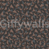 Abstract Geometric Triangle Mosaic Wallpaper⁠