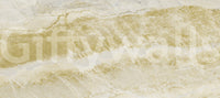 Golden Veined Stone Surface Wall Mural