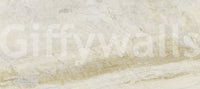 Cream Honed Stone Texture Wall Mural