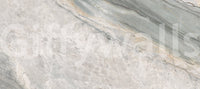 Cool Grey Marble Vein Surface Wall Mural