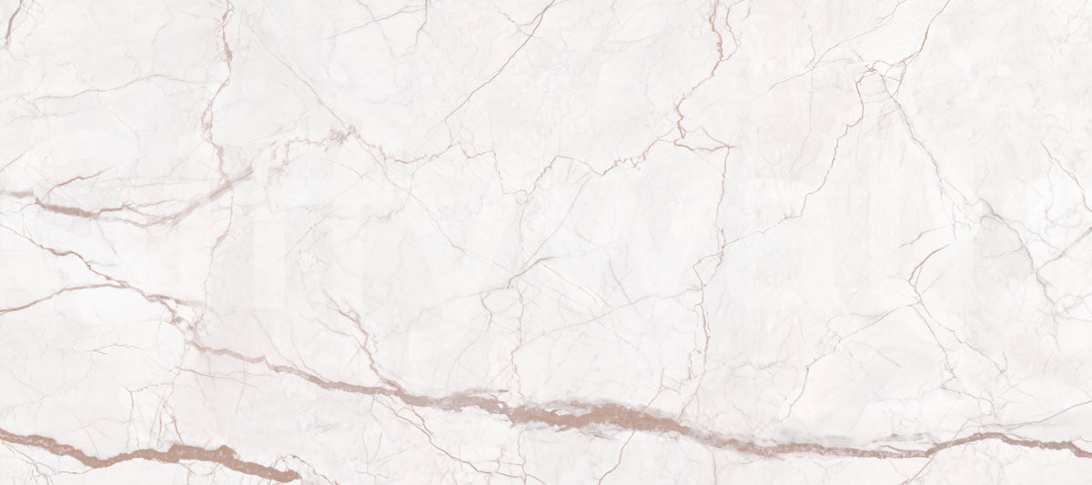 Subtle Blush Marble Veining Wall Mural