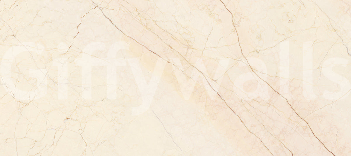 Creamy Marble Vein Texture Wall Mural