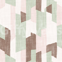 Modern Textured Hand Painted Geometries Delight Wallpaper⁠