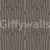 Monochrome Linear Wave Texture Wallpaper⁠