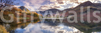 Serene Highland Reflections Wall Mural