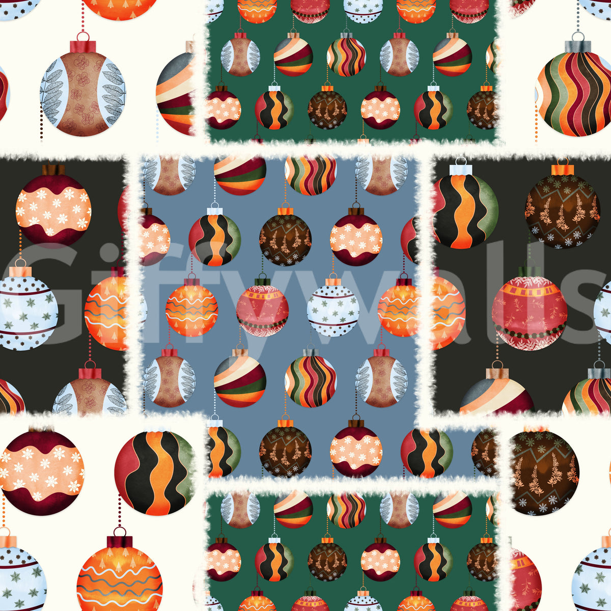 Heirloom Baubles Wallpaper⁠