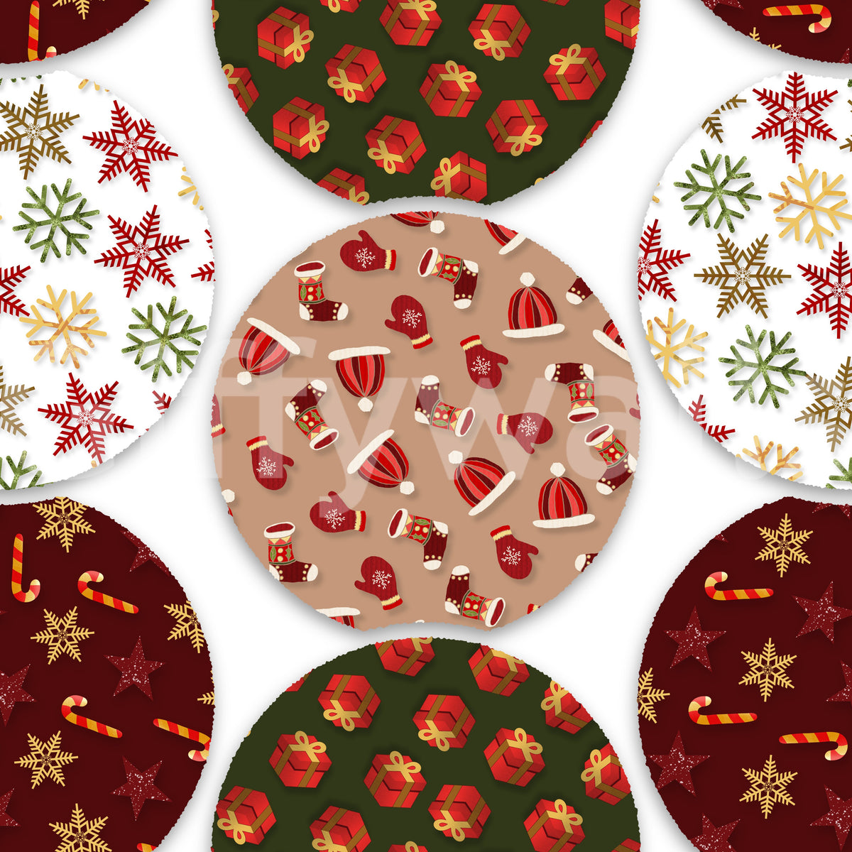 Snow Globe Confetti Wallpaper⁠