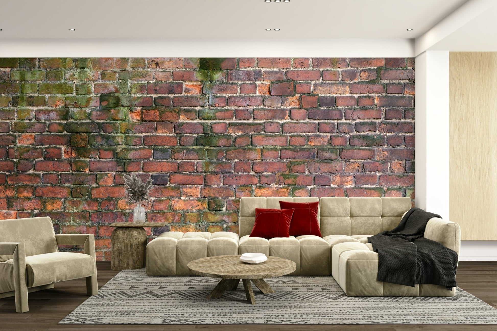 Ideal for lofts or modern homes.

