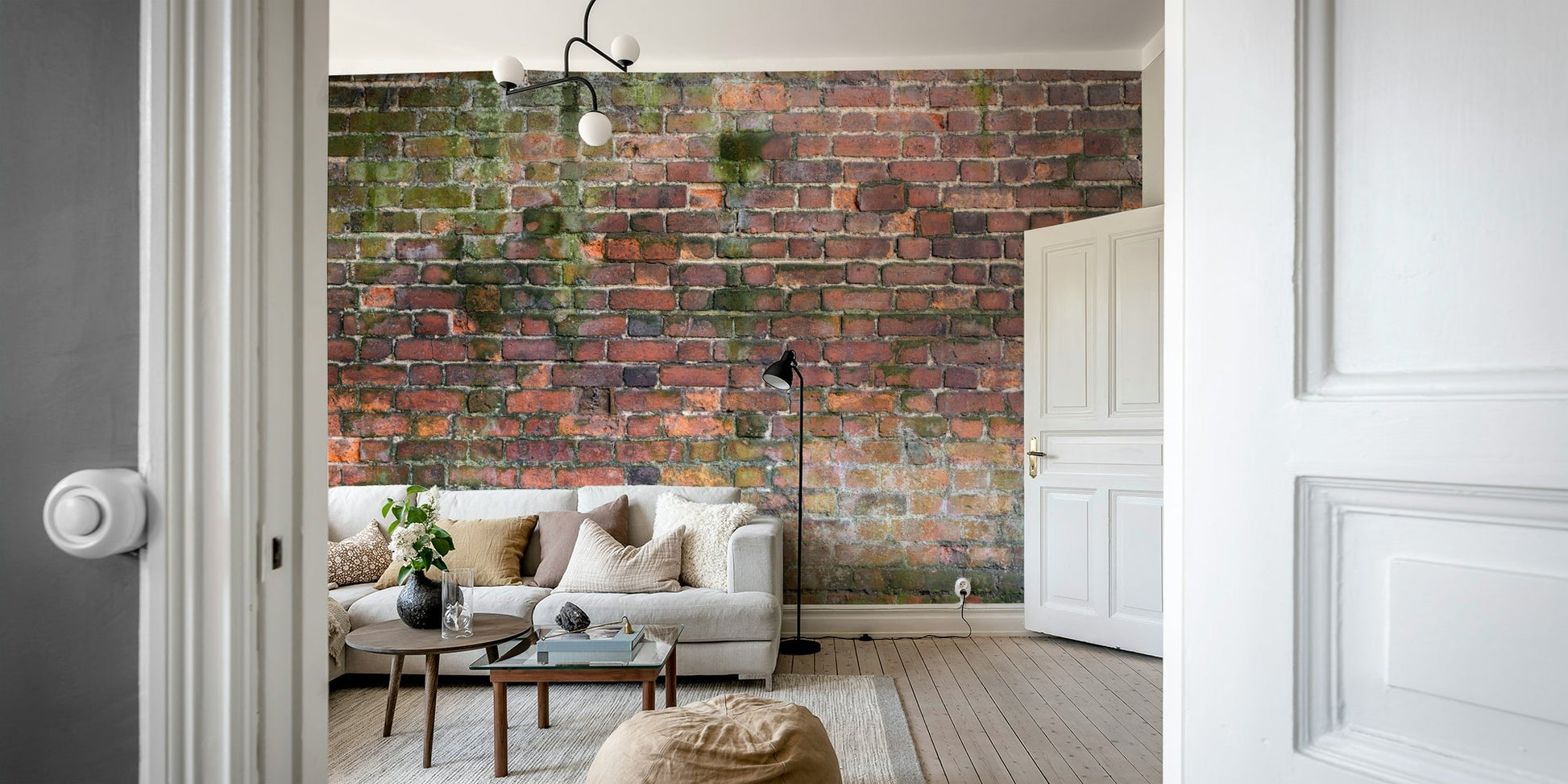 Earthy undertones in palette.

