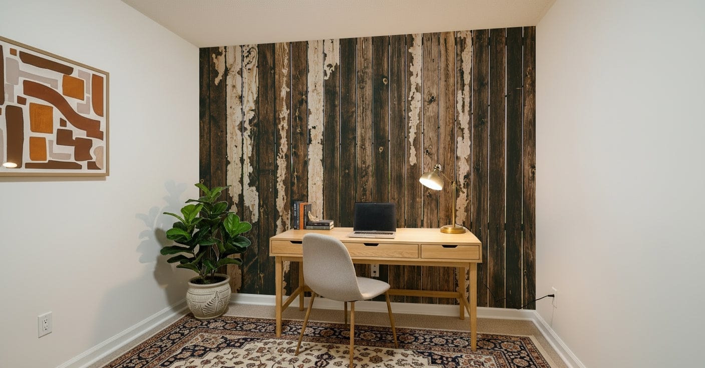 Weathered Wood Wall Mural -2226199