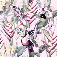 Welcome Jungle wallpaper with dense rainforest vibes

