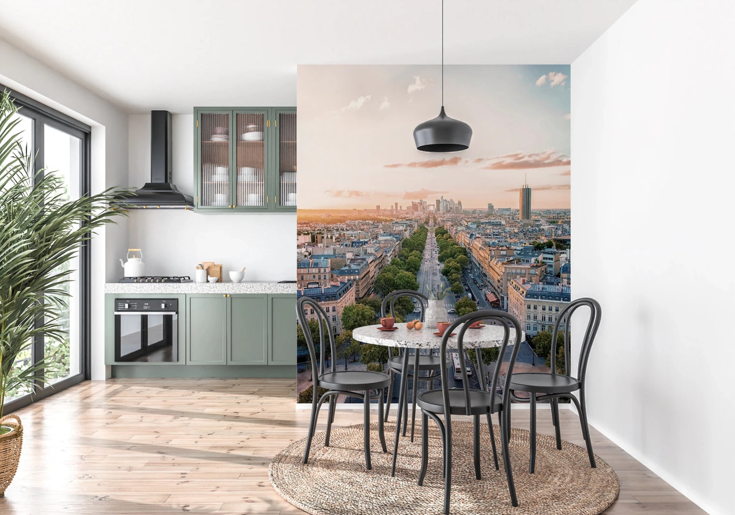 West Paris Wall Mural