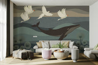 The design feels graceful and peaceful.

