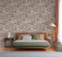 Whimsical Animal Portraits Wallpaper⁠