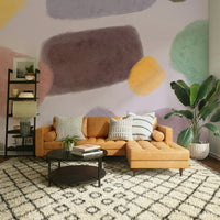 Whimsical Color Blend Wall Mural
