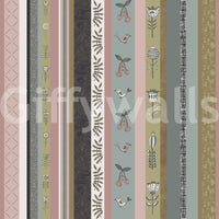 Wallpaper with a playful and charming design.

