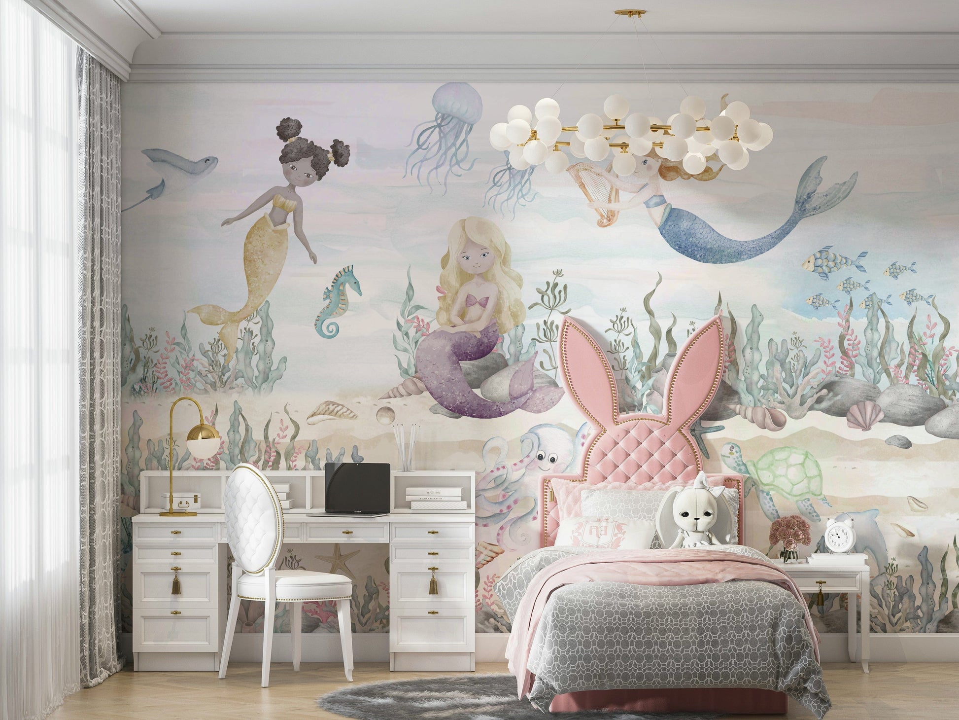 The image feels peaceful and restful.

