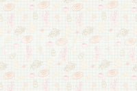 The style is a soft-focus, sketchy illustration.

