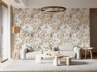 Whimsical Rococo Monkeys Wine Festival Vintage Aristocratic Vineyard Garden white Wallpaper⁠