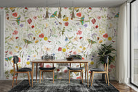 The flowers have a realistic, detailed look with a sense of light on their petals.

