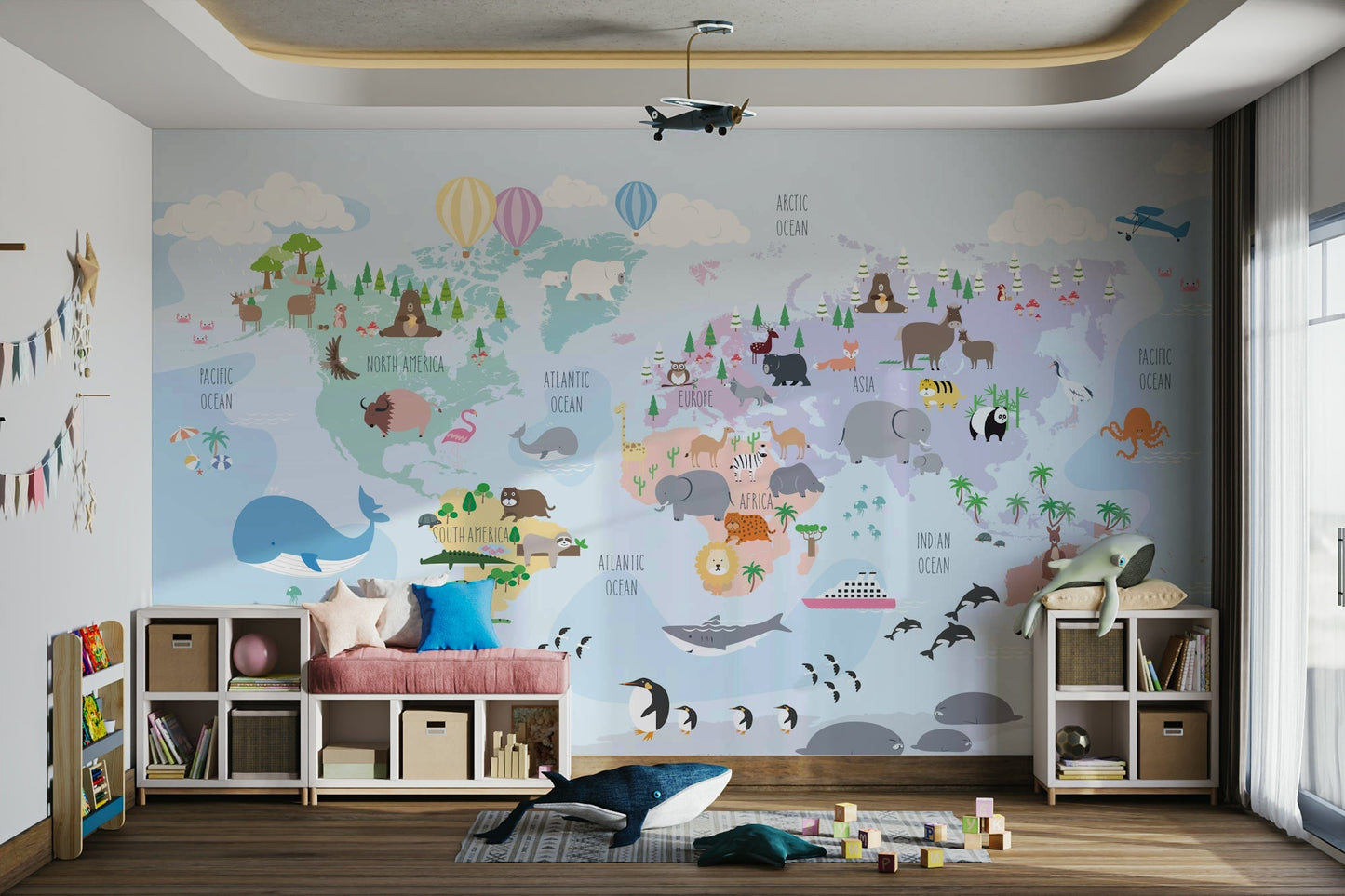 Wallpaper for walls with animals

