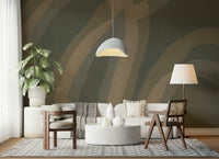 A tranquil woodland lane wall mural for your decor.

