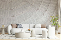 Whispered Texture wallpaper mural with layered, understated patterns for timeless décor appeal.