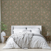 Calm and gentle floral Whispering Blooms wallpaper

