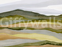 Quiet scenic wallpaper design


