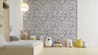 A serene and ethereal wallpaper pattern.
