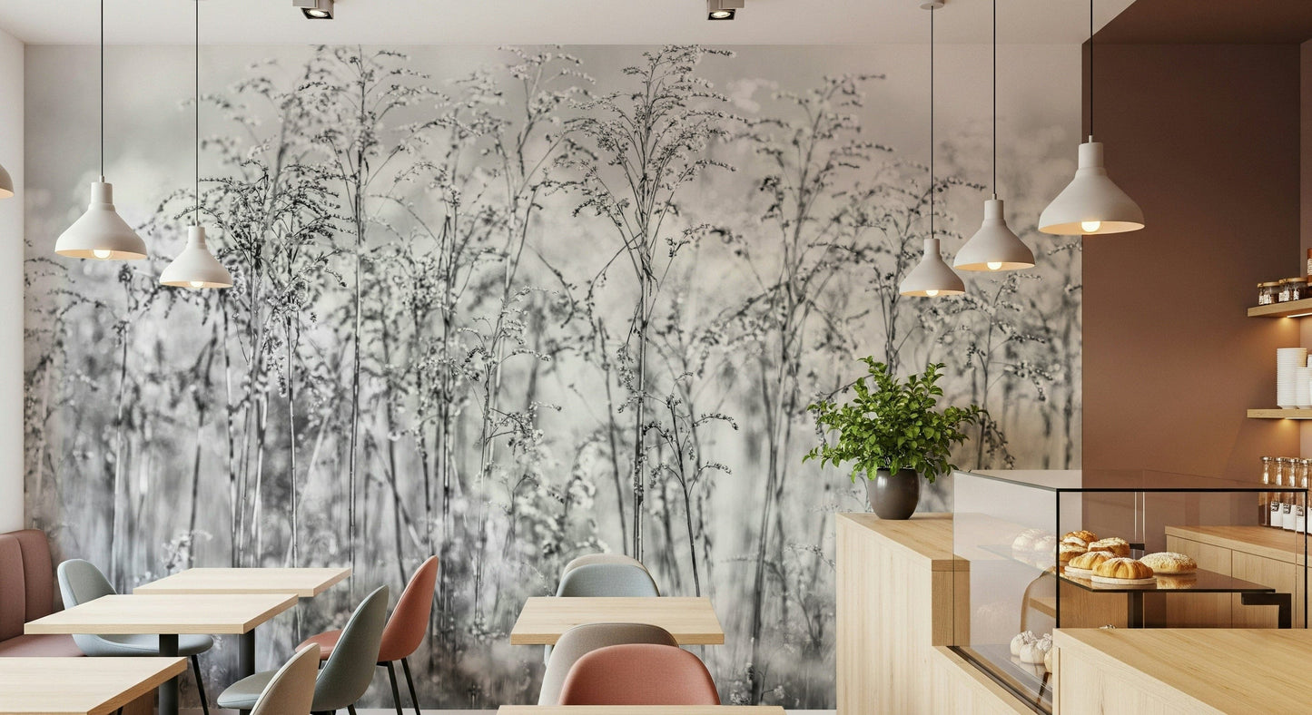 Whispering Weeds Wall Mural