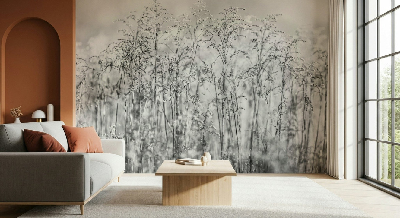 Whispering Weeds Wall Mural