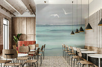 Easy install coastal mural

