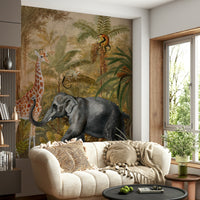 Easy to install wildflower mural

