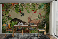 Whispers of the Wildwood mural wallpaper

