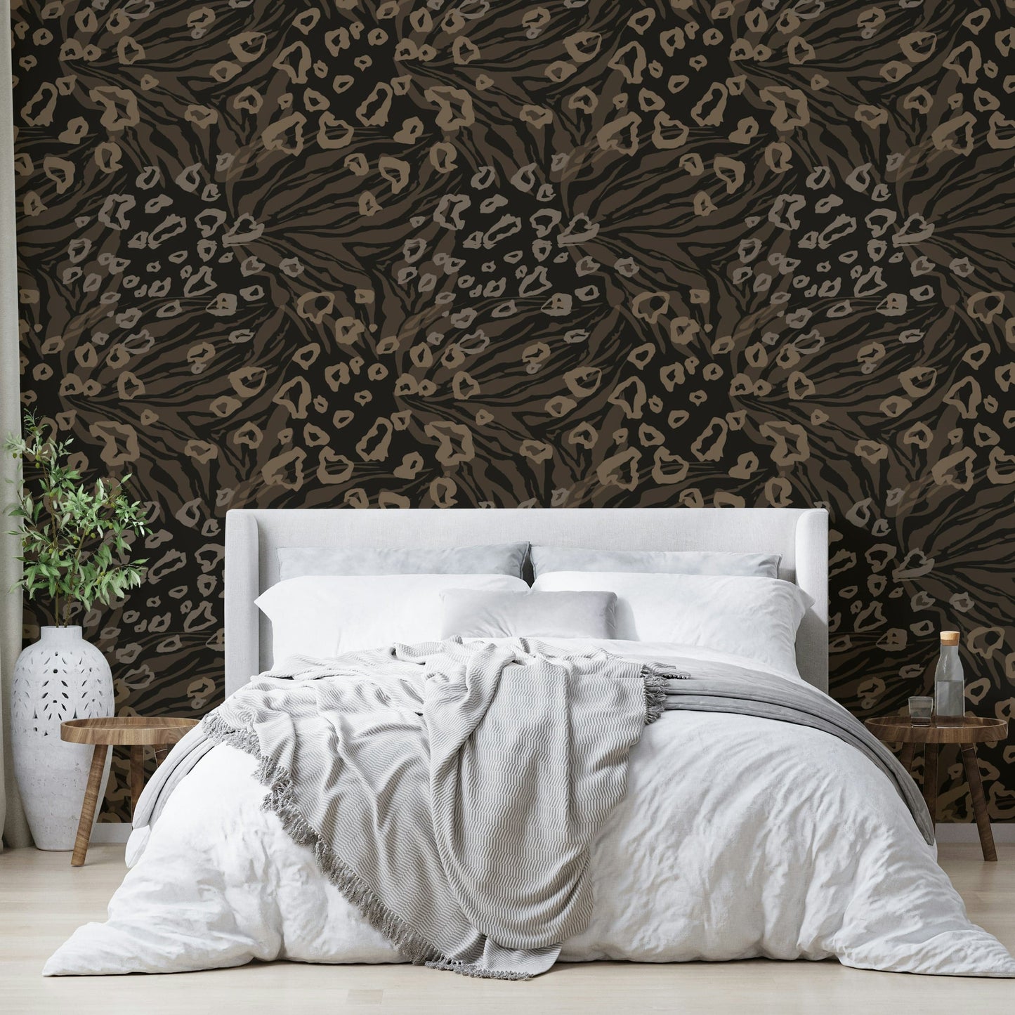 A serene nature inspired wall mural for your decor.

