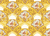 The image captures the spirit of the Wild West.

