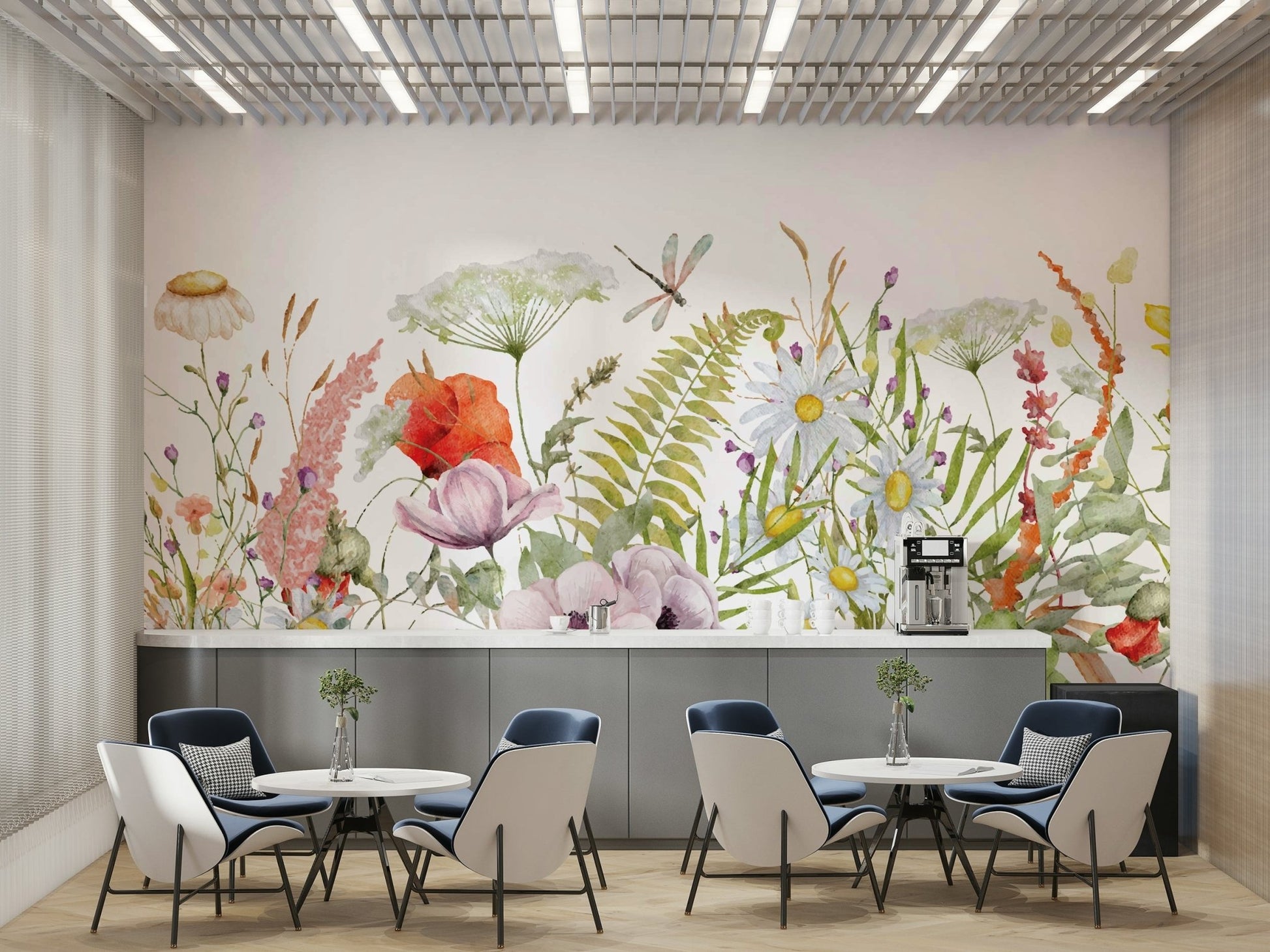 Sense of serene natural beauty and peaceful simplicity.

