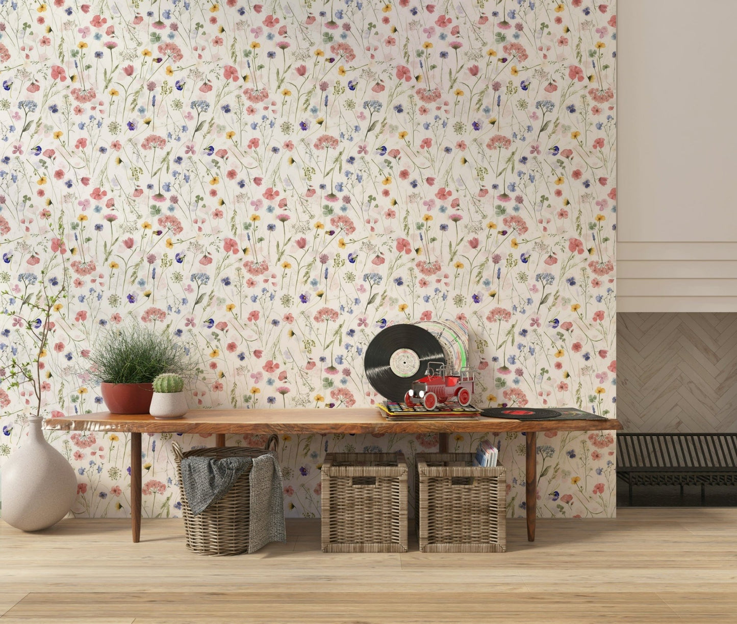 Wildflower Waltz Wallpaper⁠