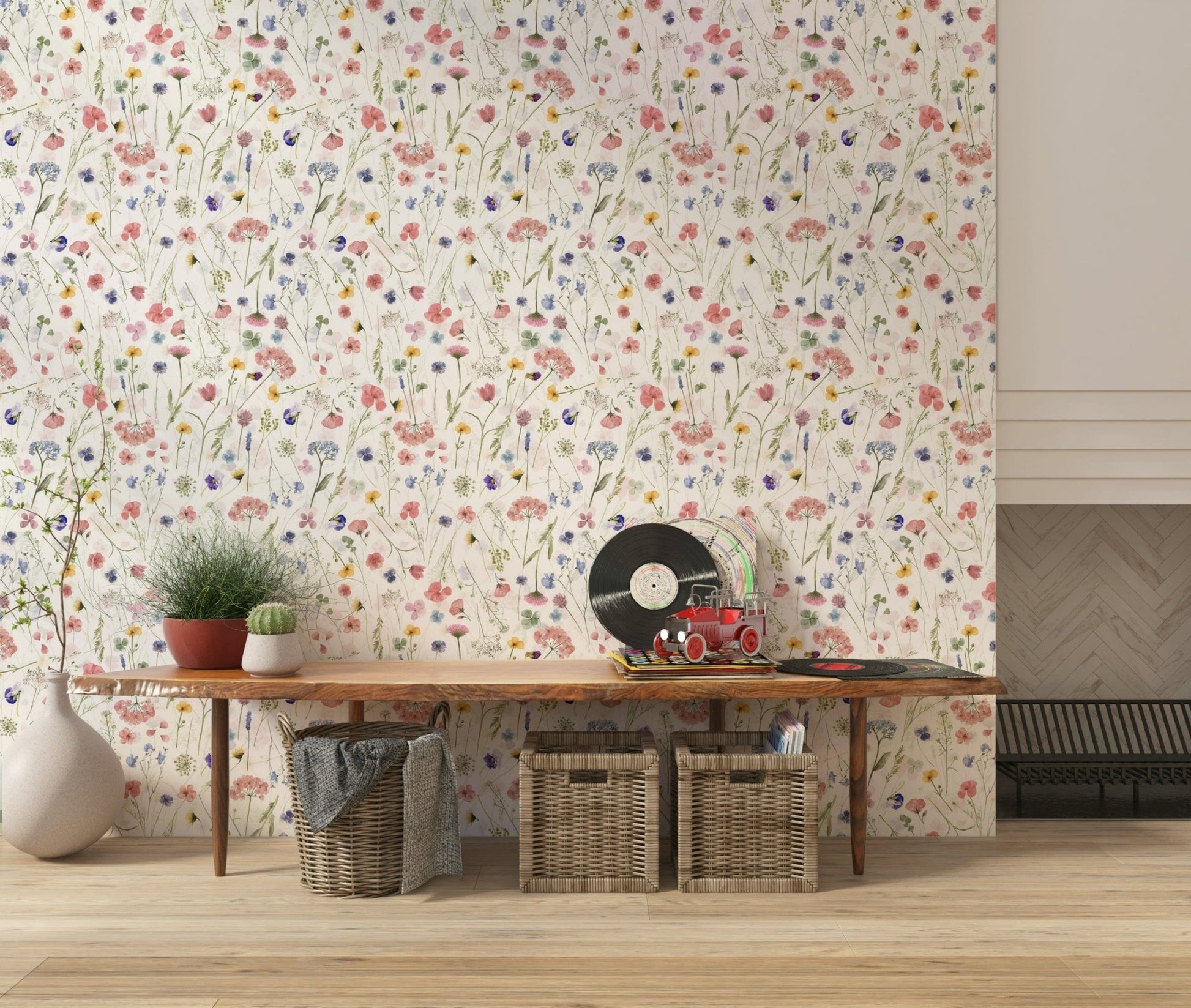 Wildflower Waltz Wallpaper⁠